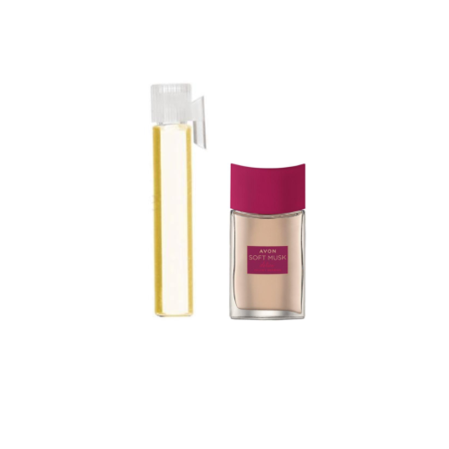 Echantillon Soft Musk Delice Velvet Berries eau de parfum 0.6ml Avon