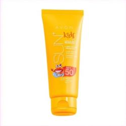 Crème solaire multivitaminée pour enfants indice 50 Avon Sun+ Kids