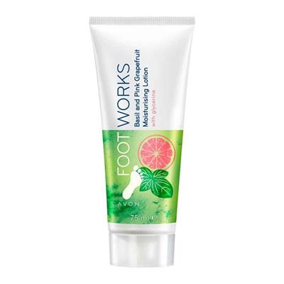 Lotion hydratante pour les pieds pamplemousse basilic Avon