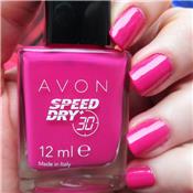 Vernis à ongles à séchage express en 30 secondes STRAWBERRY - AVON Speed Dry