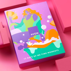 Calendrier de l'Avent AVON avec 12 vrais produits de beauté