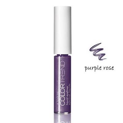 Eyeliner liquide violet Purple Rose Avon Color Trend