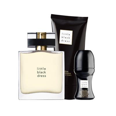 Lot LITTLE BLACK DRESS Avon : eau de parfum, déodorant, lotion