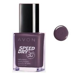 Vernis à ongles à séchage express en 30 secondes SMOKY PLUMES - AVON Speed Dry