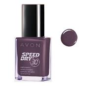 Vernis à ongles à séchage express en 30 secondes SMOKY PLUMES - AVON Speed Dry