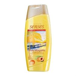 Crme de douche Fruity Margarita Avon Senses - orange et pche