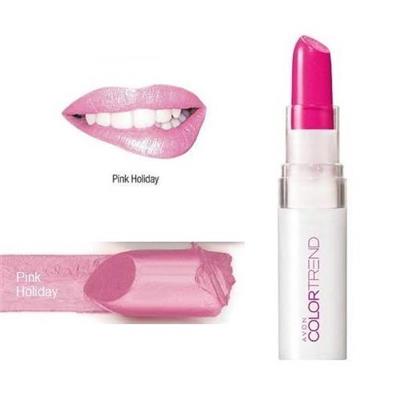 Rouge à lèvres ultra-pigmenté Avon Color Trend KISS'N'GO - Pink Holiday rose