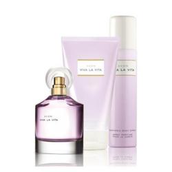 Lot VIVA LA VITA Avon : eau de parfum, do spray, lotion