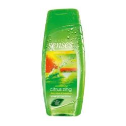 Gel douche Citrus Zing Avon Senses - au pamplemousse