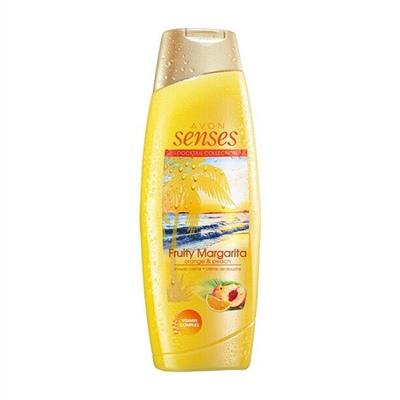 Crème de douche XL Fruity Margarita Avon Senses - orange et pêche