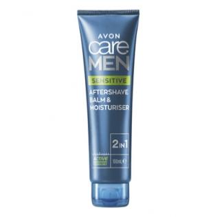 Baume après-rasage & hydratant peau sensible - Avon Care Men 2 en 1