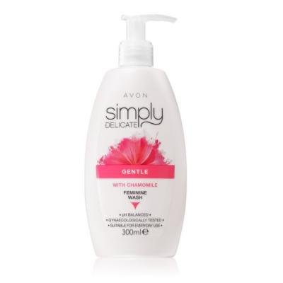 Gel lotion pour la toilette intime apaisant à la camomille Avon Simply Delicate