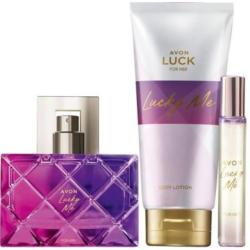 Lot LUCKY ME Avon : eau de parfum, spray, lotion