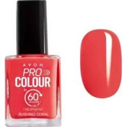 Vernis à ongles séchage rapide rose orangé Rushing Coral - Avon