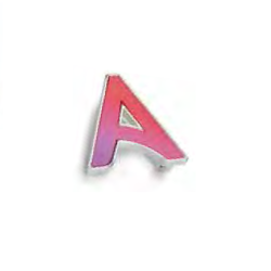 Broche émaillée logo AVON 