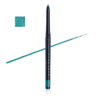 Eyeliner bleu turquoise scintillant Avon Teal Sparkle