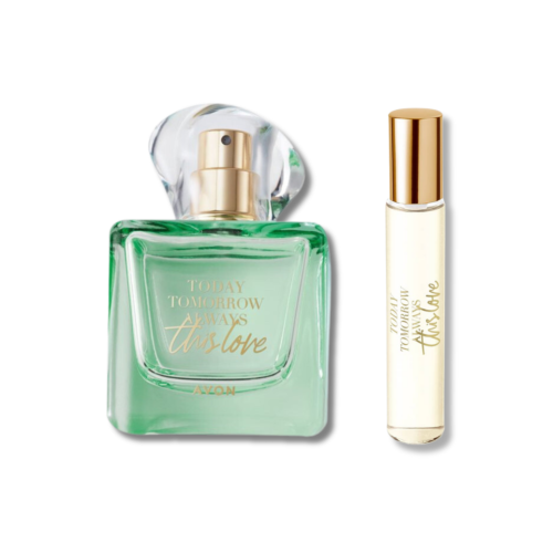 Lot TTA THIS LOVE Avon : eau de parfum, mini spray 