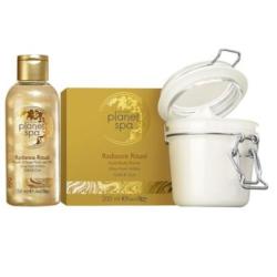 Lot beurre corporel & huile hydratante Avon Planet Spa Radiance Ritual  l'or et  l'oud