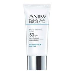 Soin visage pour protéger des effets néfastes de la pollution Avon Pollution Protect+ Day Defence