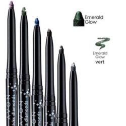 Crayon eyeliner rtractable yeux Vert scintillant Emerald Glow Avon Diamonds longue tenue