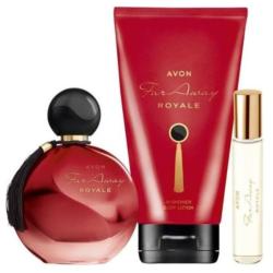 Lot FAR AWAY ROYALE Avon : eau de parfum, lotion, spray