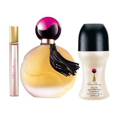 Lot FAR AWAY Avon :  eau de parfum, déodorant, spray