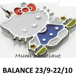 Collier Helly Kitty signe du zodiaque Balance