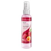 Spray rafraîchissant framboise hibiscus AVON Naturals pour cheveux fins ou gras 