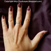 Vernis top coat Opalescence pour une finition pailletée