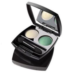 Duo d'ombres à paupières Fresh Jade (vert et blanc) Avon