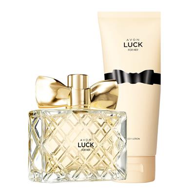 Lot LUCK Avon : eau de parfum, lotion