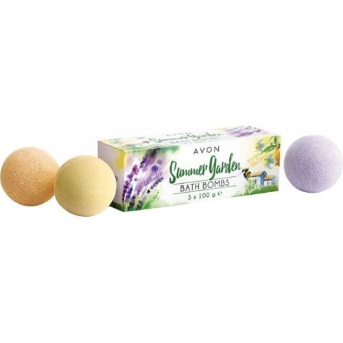 Coffret de 3 bombes de bain Summer Garden Avon