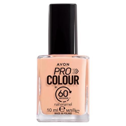 Vernis à ongles rose pâle Think Fast Pink séchage 60sec Pro Color Avon