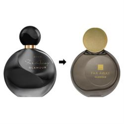 Lot Far Away Glamour : eau de parfum, lait corps et déodorant