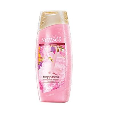 Crème de douche Happiness Avon Senses - grenade et freesia