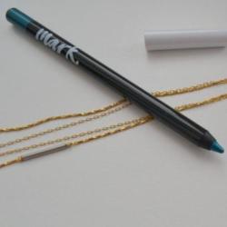 Crayon eyeliner gel Avon Supershock Tropical Teal tracé facile