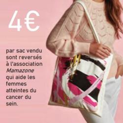 Sac en toile TOTE BAG de l'espérance Avon - 4€ reversés contre le cancer du sein