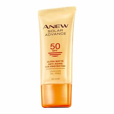 Protection solaire matifiante SPF50 Avon Solar Advance Ultra-Matte