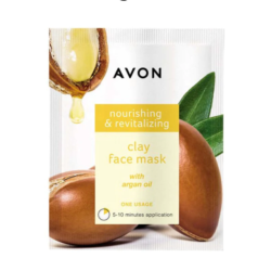 Masque en tissu à l'huile d'argan Avon Nutra Effects
