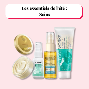 soins essentiels pour l'été