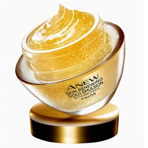 Soin de nuit émulsion gold rénovatrice de peau Anew Avon