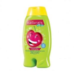 Bain mousse gel douche pour enfant Avon Naturals Kids à la cerise joyeuse