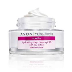 Crème de jour apaisante soin Avon Nutra Effects Soothe Jour peaux sensibles