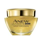 Emulsion Gold soin visage de nuit Avon Ultimate 7S 50 ans et +