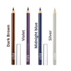 Crayon khôl eye define Color Trend Avon : marron foncé, violet, bleu, argent