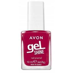 Vernis à ongles rose Happy Bloom Avon Gel Shine Mark