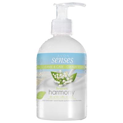 Savon liquide Heaven Harmony Avon Senses muguet et pomme