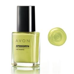 Vernis à ongles à séchage express en 30 secondes LIME SPLATTER - AVON Speed Dry