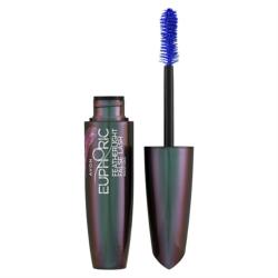 Mascara Euphoric Featherlight Avon bleu électrique effet faux cils : volume et longueur
