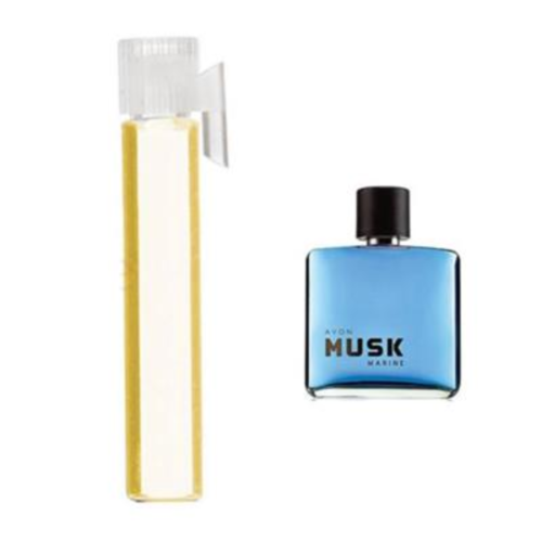 Musk Marine pour homme échantillon eau de toilette 0,6ml Avon